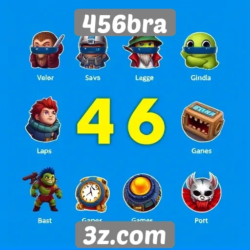 456bra destaca jogos populares entre usuários